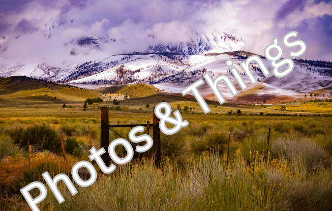 28) California Hwy 395 Snow Capped Mountains