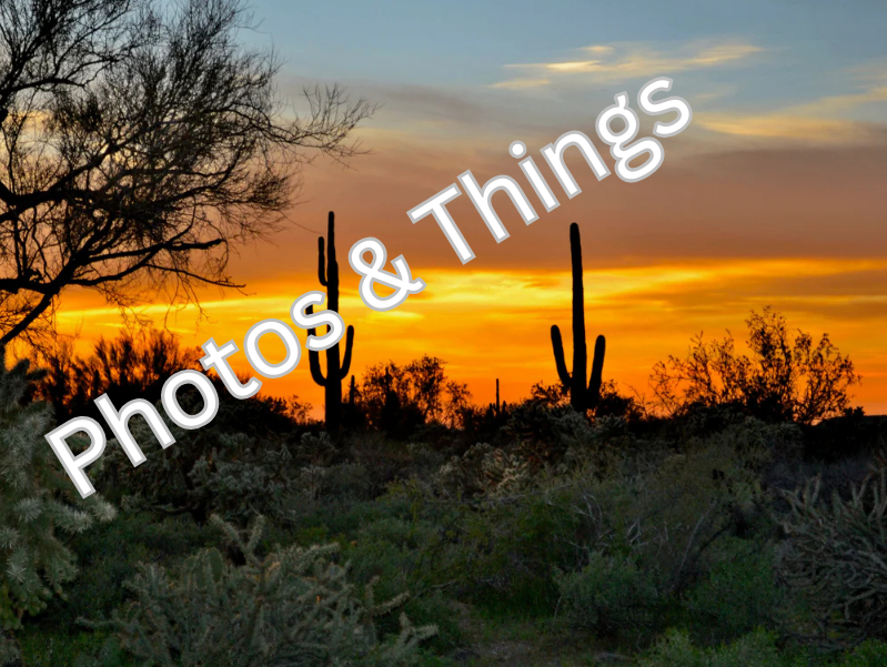 76) Queen Valley Arizona Sunset